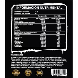 Ultra Pure supps Creaator Bcaa's Creatina, hms 30 Servs JELLY RIVER