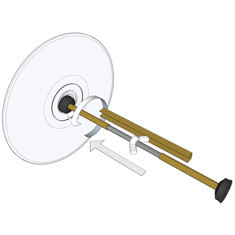 Stop-Action Rubber Band Vehicle/Racer Kit: with high-tech Braking System for