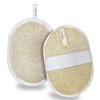 Herbvian Vietnamese Natural Loofah Exfoliating Body Scrubber Pads, 100% Plant-Based