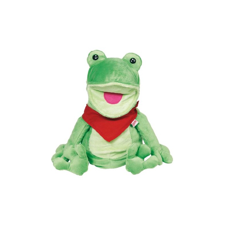 goki 108355 Handpuppe Frosch