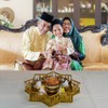 Ramadan Food Serving Tray Iron Food Plate Dessert Pastry Candy