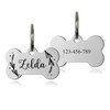Custom Stainless Steel Dog Tag – Bone Shape Pet ID
