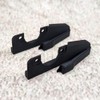 ULEIVA Window Lock Pack of 2 Black Burglary Protection Compatible