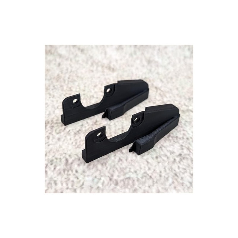 ULEIVA Window Lock Pack of 2 Black Burglary Protection Compatible