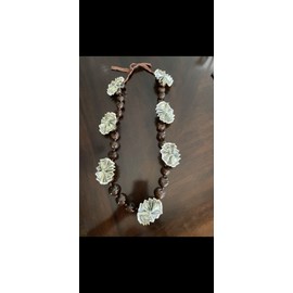 Handmade Kukui Hawaiian Money Graduation Lei