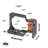 Hersmay ZVE10 Camera Cage with Wooden Side Handle Cage Rig