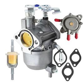 YJGZSVK Carburetor For Kawasaki Mule 600 610 KAF400 2005-2019 15003-2943 15004-0953 15003-2933 11061-7026 11061-7027 Fuel Pump