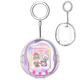 Tamagotchi Uni Case, Clear, PC, Protective Case, Strap Hole, Full Protection, Shockproof, Durable, No Protective Film Required, Main Unit Sold Separately (Clear)