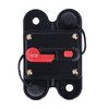 Circuit Breaker Manual Reset 1/4in Overcurrent Protection DC 12‑48V for