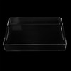 Acrylic Fruit Towel Tray Lightweight Breakfast Cheese Serving Tray with