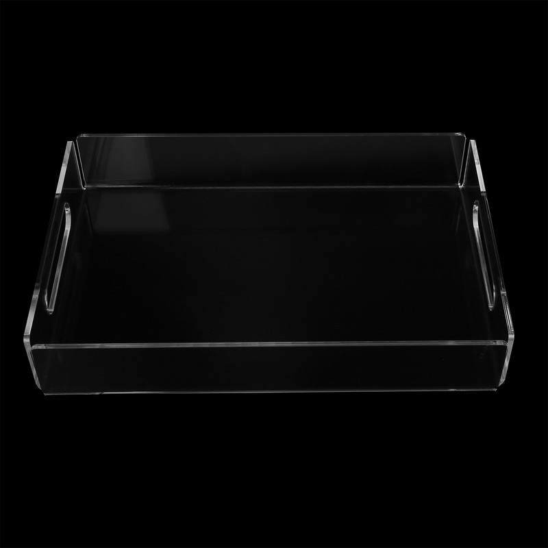 Acrylic Fruit Towel Tray Lightweight Breakfast Cheese Serving Tray with