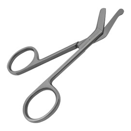 Ostomy Scissors Bandage Scissors Nursing Scissors Stainless Steel Scissors for Doctors, Nurses, Veterinary Home Nursing, 4.3 x 2.1 Inch, (Straight)