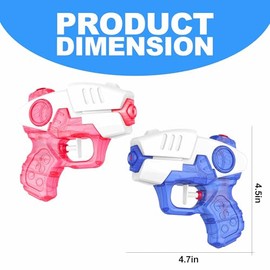8-Pack Water Guns for Kids, Squirt Guns Water Blaster Swimming Pool Toys for Boys Girls Age 3-8 Summer Outdoor Games Party Favor