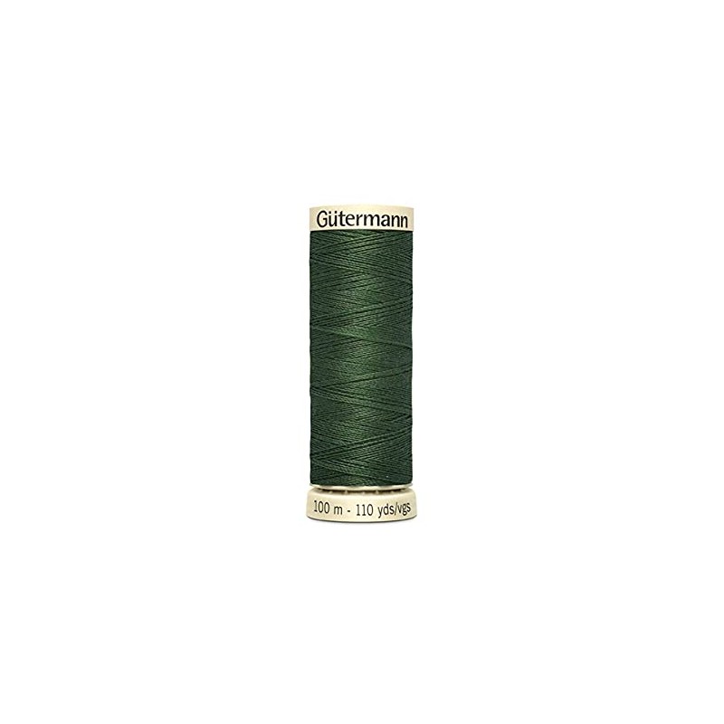 Gutermann Sew All Polyester Thread, 100Mtr, Dark Forrest Green (0561)