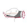Flamingo Nylon Muzzle for Dogs 39-51cm Size XS (15cm)