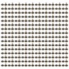 500set Metal Studs Rivets 8mm DIY Iron Double Flat Burr