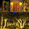 Joomer Solar Christmas String Lights - 39FT 100LED 8 Lighting