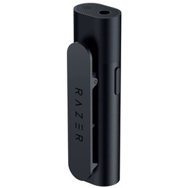 Razer Seiren BT Wireless Microphone, Clip Type, Bluetooth 5.0 Connection, For Mobile Streaming, Ultra Lightweight, Ultra Compact, Omnidirectional, Noise Suppression, USB -C, Microphone Wind Jammer,
