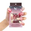 French Press-on Nails, Glossy False Nails Long, Square False Nails