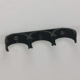 Table Tennis Ping Pong Ball Bracket / Mount for 3 Balls. Screw Fit. Black