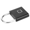 Smart Fingerprint Padlock USB Rechargeable Security LED Lock for Backpack