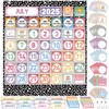Sinload Classroom Calendar Pocket Chart Set Calendar Bulletin Board Set