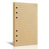 SaveSooo 6 Hole Notebook, Refill, A6, Loose Leaf Planner, Replacement,