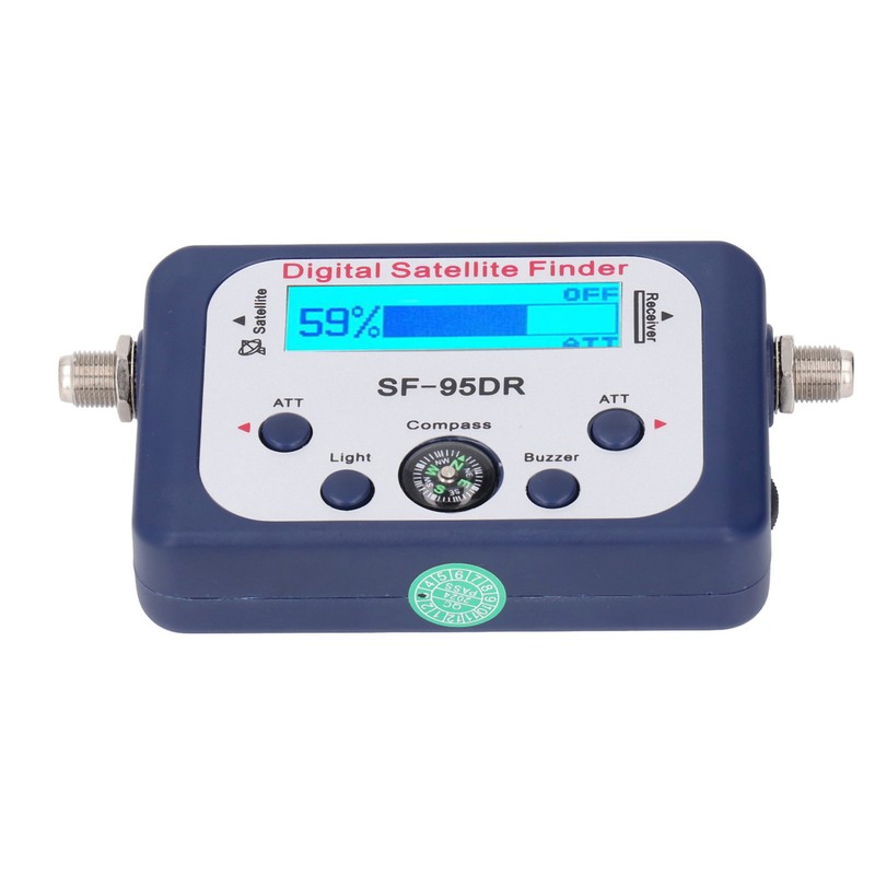 Digital Satellite Signal Finder 950‑2150MHz LCD Display Backlit Portable Satellite