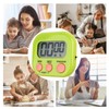 Digital Timer Magnetic | Small Digital Timer with Magnetic Back,