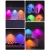 WILLED Rechargeable RGB Puck Lights with Remote Control, 1200mAh Battery