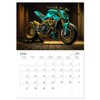 Motorcycle - Love on two Wheels (Monthly Wall Calendar 2025