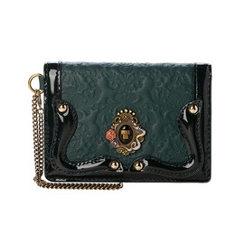 [ANNA SUI] Serpan 2-sided Pass Case, Red, F, green