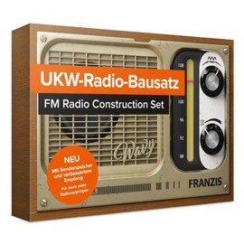 FRANZIS 67226 - The FM Radio for DIY (without soldering) - Experience clear sound and digital precision, complete set including 36-page manual (English language not guaranteed)