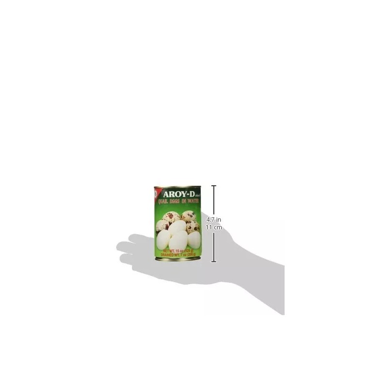 Aroy-D Aroy D Quail Eggs in Water 15oz Pack of