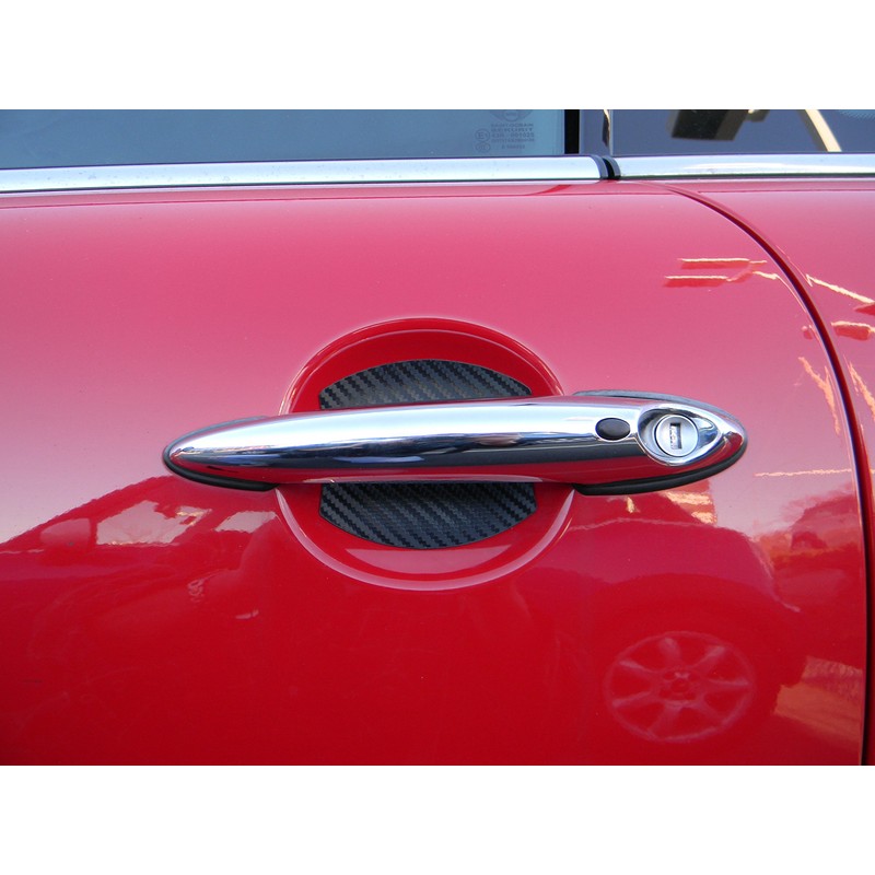 Carbon Fiber Auto Accessory Car Door Handle Scratch Cover Guards