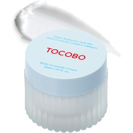 TOCOBO Crema Hidratante con Ceramidas y Ácido Hialurónico 50 ml | Crema Facial Vegana Coreana para Piel Sensible, Seca o Mixt
