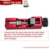 Universal Spark Plug Gap Tool & 32 Piece Stainless Steel