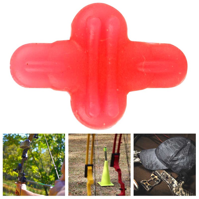 4PCS Rubber Archery Shock Absorber Bow Stabilizer Reduce Noise Vibration