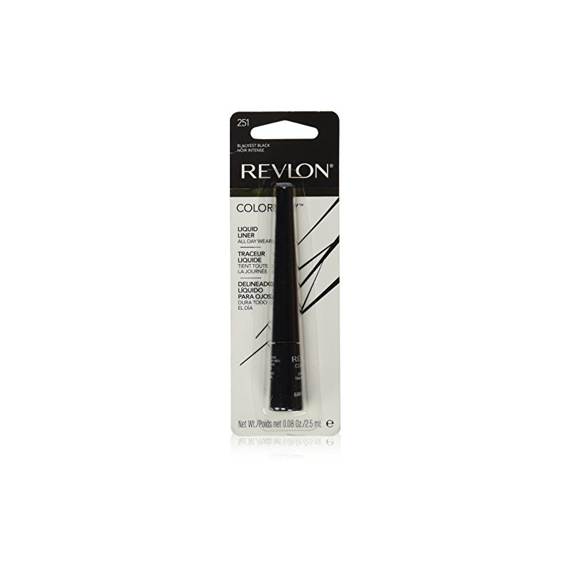 Revlon Colorstay Liquid Eyeliner, Black, 2.5 ml