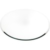 Plymor 16" Round, 5mm Thick Beveled Glass Mirror Circle