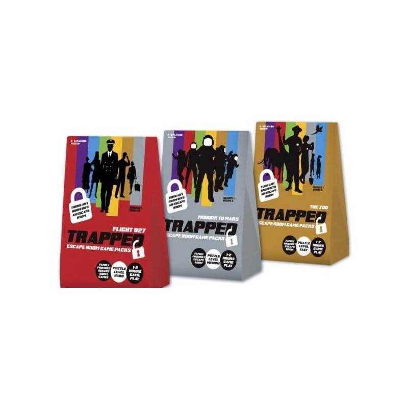 Trapped Escape Room Game Packs Flight 927 - Escape Room