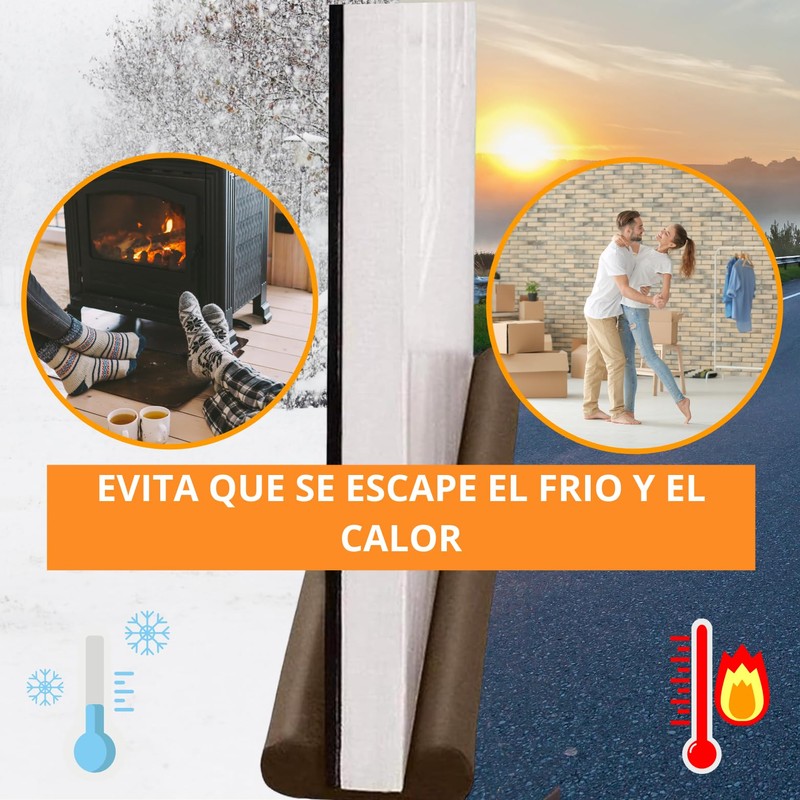 Entrance Door Draught Excluder Wall Stopper Insulating Prevent Dust and