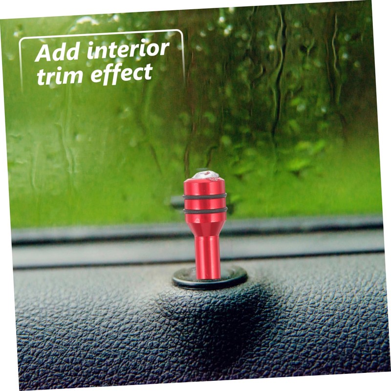 FUNOMOCYA Unique Car Door Lock Pin Aluminum Alloy Interior Door