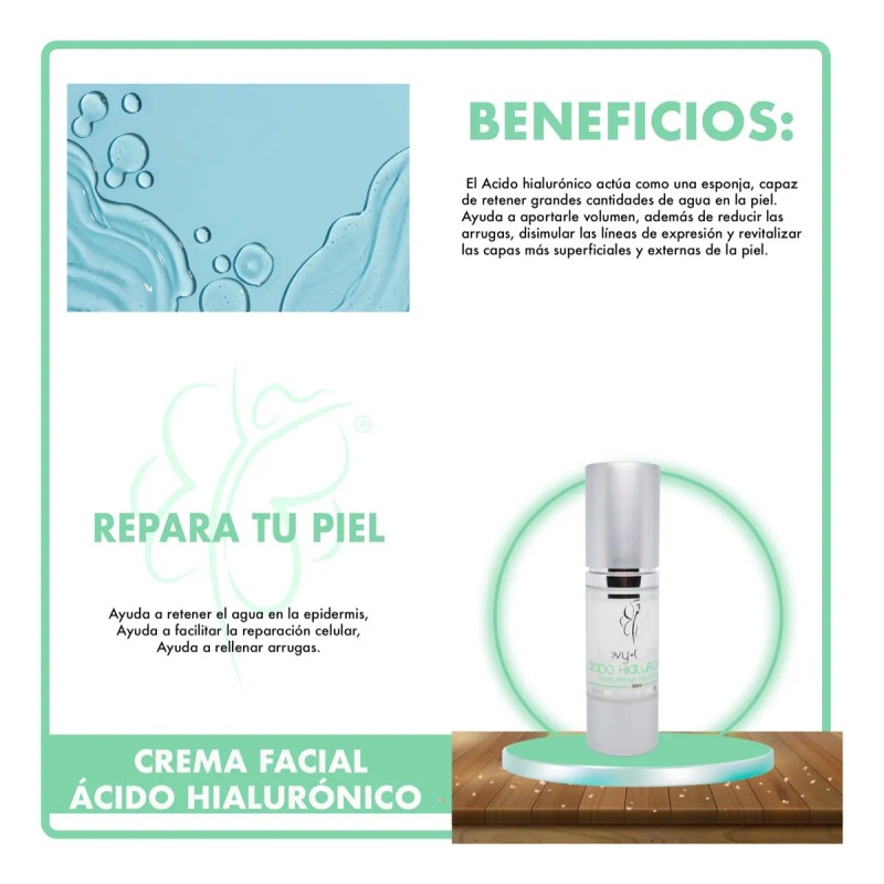 3x2 Crema Ácido Hialurónico