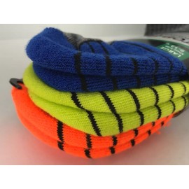 Top Flite Men's Women Top Flite BOLD COLORS Low Cut Socks, 3 Pair, $30 MSRP