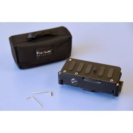 Fotodiox Compact Rig Video Rig & Shoulder Support - Lightweight DSLR Rig w/ Dual 15mm Rod