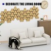 4 PCS Sound Absorbing Panels, Wood Soundproof Wall Panels, Decorative