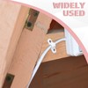 50 PCS Wire Shelf Loop Clips, Closet Shelf Clips, Wire