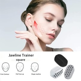 PLABBDPL Jaw Trainer, Pack of 6 Jawline Exerciser and Jaw Training, Jaw Exerciser, Jawline Trainer, Jaw Exerciser, Double Chin Trainers for Exercises, Face Muscles Men Women