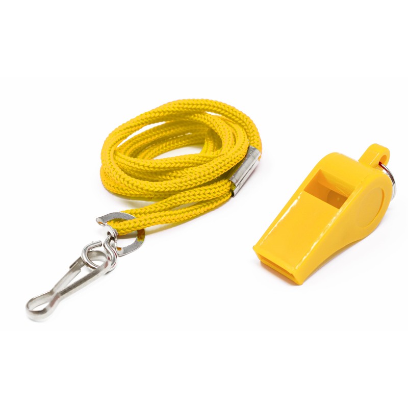 Adoretex Sport Guard Pea Coach Plastic Whistle with Lanyard (US,
